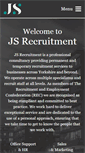 Mobile Screenshot of jsrecruitmentuk.com